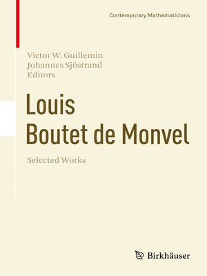 cover image of Louis Boutet de Monvel, Selected Works